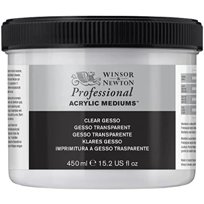 Afbeelding van Winsor &amp; Newton Gesso transparant 450 ml