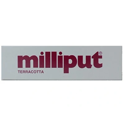 Afbeelding van Milliput Terracotta Epoxykit voor restauratie en reparatie, 2 x 56,7 g
