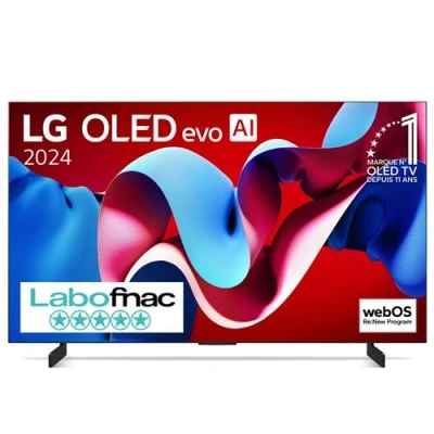 Image de TV OLED Evo LG OLED42C4 42&quot; 4K UHD 2024