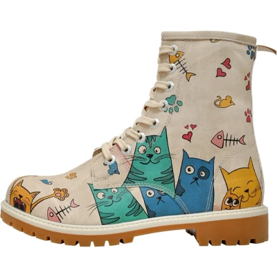 Afbeelding van DOGO Long Dames Laarzen Cat Lovers 37