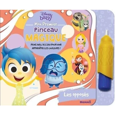 Image de Disney Baby Mon premier pinceau magique les opposés Peins avec de l&#039;eau pour voir apparaître couleurs !