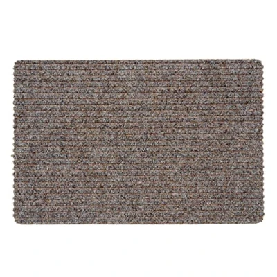 Afbeelding van ASTRA Rib Line Deurmat voor binnen, beige, antislip, deurmat, 50 x 80 cm, waterdicht, duurzaam, antistatisch