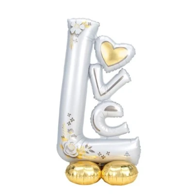 Image de LOVE Ballon géant debout 147cm