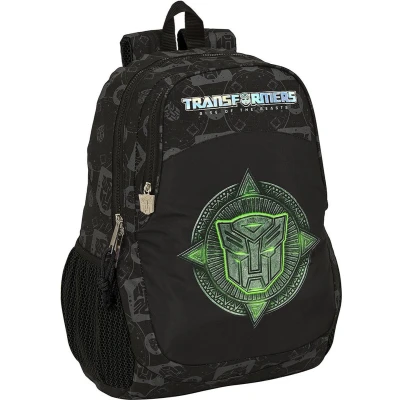 Afbeelding van Schoolrugzak Transformers Zwart 32 x 44 16 cm