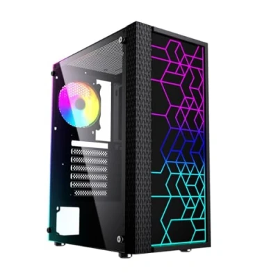 Afbeelding van Gembird CCC FC 1000R (ATX, ITX, Mini ATX), PC behuizing, Zwart