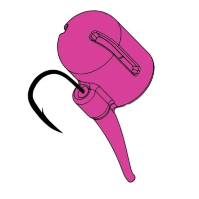 Afbeelding van Liquirigs Liquid Zig Aligner Caps Pink (4+4 stuks) Imitatie aas