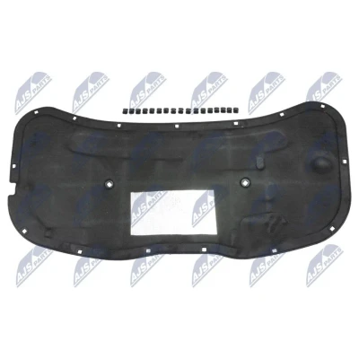 Afbeelding van NTY EZC VW 233 Motorruimte isolatie Motorkap Met bevestigingsmatriaal VOLKSWAGEN: Polo IV Hatchback, Saloon