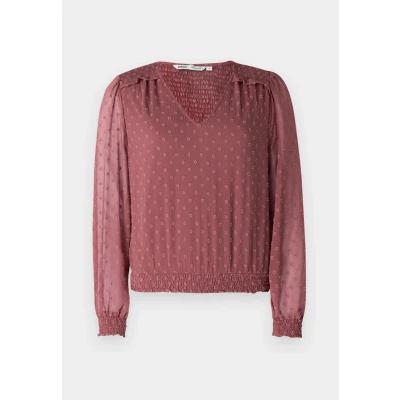 Afbeelding van ONLY Onlelmira LIFE NEW Dobby Blouse, Dames, Maat: Small, Rose brown