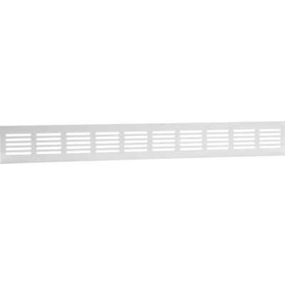 Afbeelding van Ventilatiestrip alu wit RAL9010 60x500mm