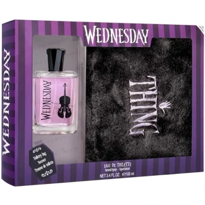 Afbeelding van Wednesday Gift set with EDT Geurtje 100 ml &amp; Toiletry Bag Geschenkset