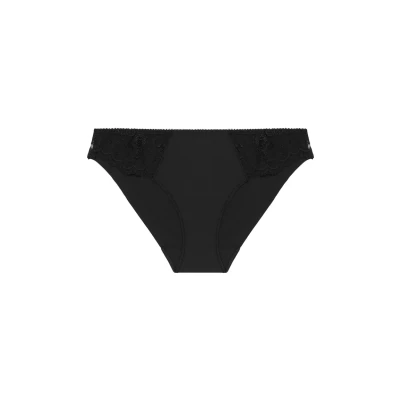 Afbeelding van Simone Pérèle dames Intrigue slip met kant in de kleur Zwart, maat: 44