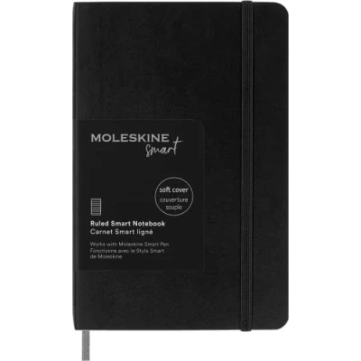 Afbeelding van Moleskine Notitieboek Smart Collectie Pocket Zachte Kaft Gelinieerd Zwart