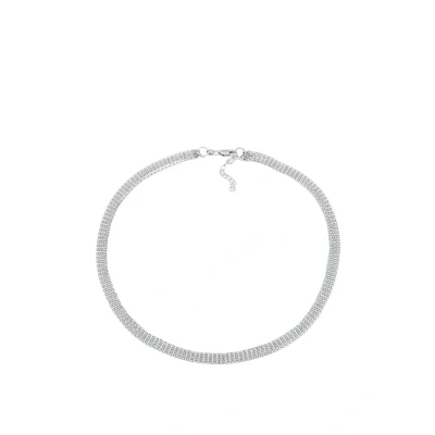 Afbeelding van Elli Layer Chain Ketting, Dames, Maat: 36, Silber