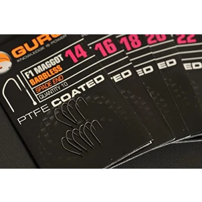 Image de Guru l&#039;Hameçons F1 Pellet Sans Ardillon à Pailette (10pcs) Taille : 18