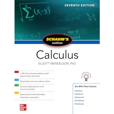 Afbeelding van Schaum&#039;s Outline of Calculus, Seventh Edition