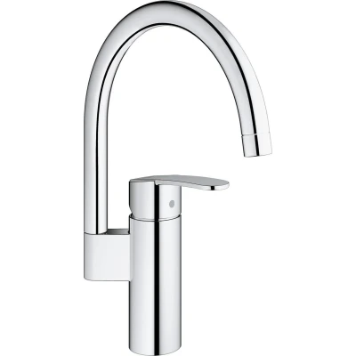 Afbeelding van GROHE QuickFix Wave Cosmopolitan keukenmengkraan met hoge uitloop