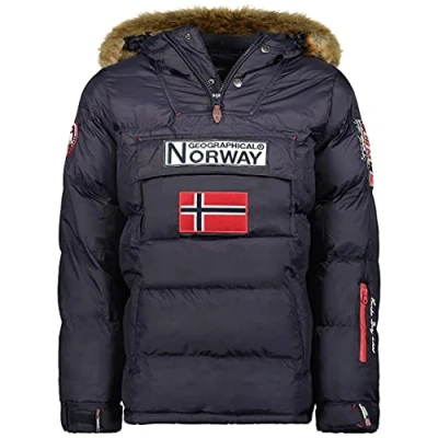Afbeelding van Geographical Norway Boker Herenjas, oranje, XL, Navy Blauw