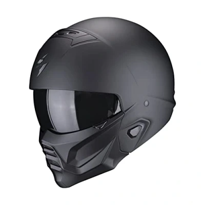 Afbeelding van Scorpion helm COMBAT II EXO Matt Black Maat XXL
