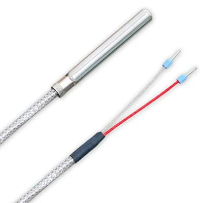 Afbeelding van iOVEO 039HG01202 Rookgassensor Temperatuursensor tot 400 C Met GLS PT100 2 m aansluitkabel