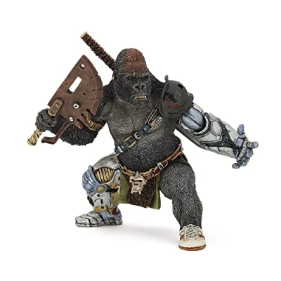 Image de Papo Grande figurine Mutant Gorille 38974, Fusion de Force et Fantaisie, 15cm, Jouet pour Enfants, Héros des Récits Épiques Peint à la Main dès 3 Ans