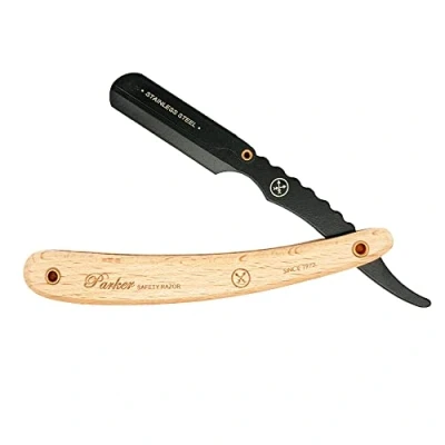 Afbeelding van Barbermes SRPBA wood/black