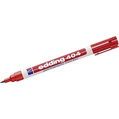 Afbeelding van Viltstift edding 404 rond 0.75mm rood