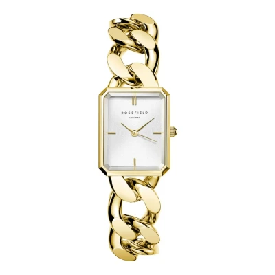Afbeelding van Rosefield dames The Octagon XS Studio horloge SWGSG O55 in de kleur Goud