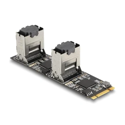 Afbeelding van Delock Converter M.2 2280 Key B+M male naar 8 x SATA, Accessoires voor harde schijven