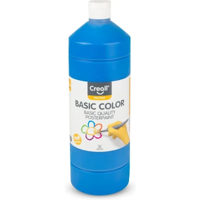 Afbeelding van Plakkaatverf Creall basic blauw 1000ml