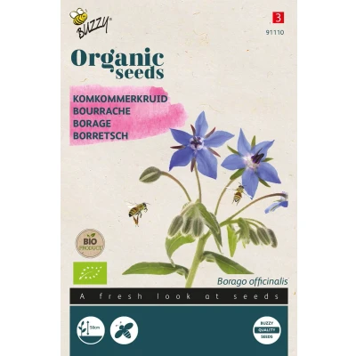 Afbeelding van Organic Komkommerkruid (BIO) Buzzy