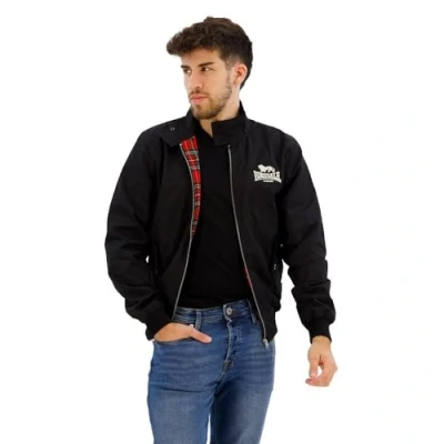 Afbeelding van Lonsdale Classic Lichte jas, Heren, Maat: Large, Black