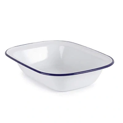 Afbeelding van Olympia Emaille serveerschaal 19x28cm (6 stuks)