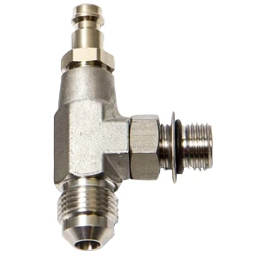 Afbeelding van Seastar hynautic bleeder tee for use with 5/16 or 3/8 hose (2 per kit)