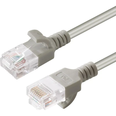 Afbeelding van Microconnect V UTP6A0015 SLIM netwerkkabel Grijs 0,15 m Cat6a U/UTP (UTP)