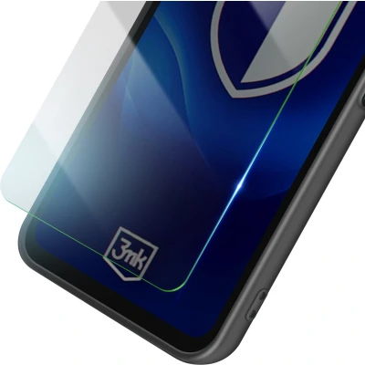 Afbeelding van 3mk, Hoesje voor Xiaomi Redmi 14C Silicone Soft Touch en gehard glas, Zwart