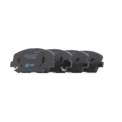Afbeelding van HELLA 8DB 355 020 591 Remblokkenset Met akoestische slijtagewaarschuwing toebehoren KIA: cee‘d II Sportswagon, Hatchback, Optima / K5
