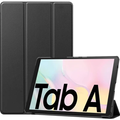 Afbeelding van iMoshion Tablet Hoes Geschikt voor Samsung Galaxy Tab A7 Trifold Bookcase Zwart