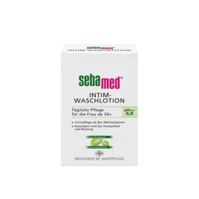 Afbeelding van sebamed Intieme verzorgingsgel pH 6,8 2 x 200 ml dagelijkse verzorging voor vrouwen vanaf 50+ met panthenol en hamamel.
