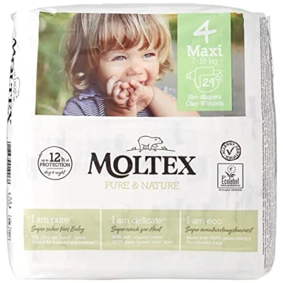Afbeelding van Moltex Nature Babyluiers Maxi(7 18 kg)