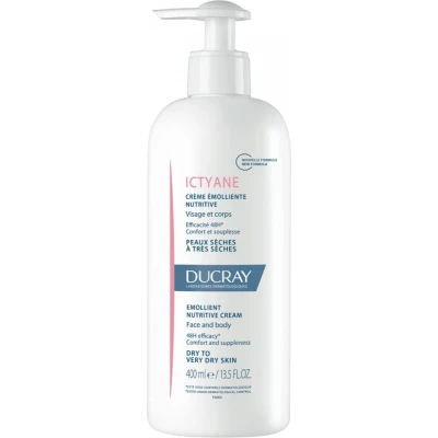 Afbeelding van Ducray Ictyane Voedende Emolliërende Crème Gezicht en Lichaam 400 ml