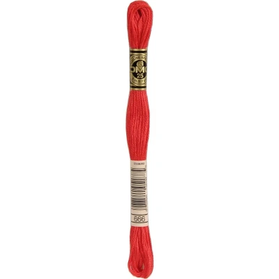 Afbeelding van DMC mouline 666 borduurgaren