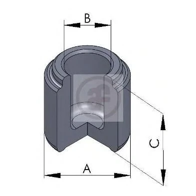 Afbeelding van AUTOFREN SEINSA D025236 Zuiger, remklauw 32 Achteras