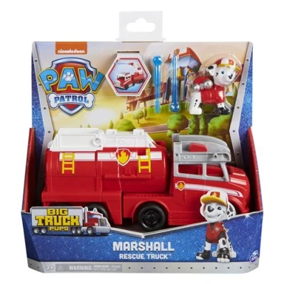 Image de Voiture Paw Patrol Camion et Figurine Marcus Big Truck Pups