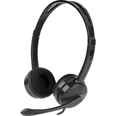 Afbeelding van HEADSET NATEC CANARY GO MET MICROFOON ZWART