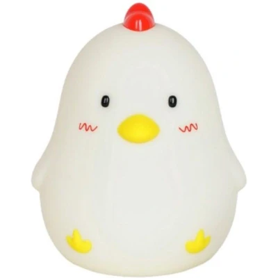 Afbeelding van MUID Wakeup Chicken Lamp Nachtlampje kinderen Wekker Siliconen Dimlicht Oplaadbaar