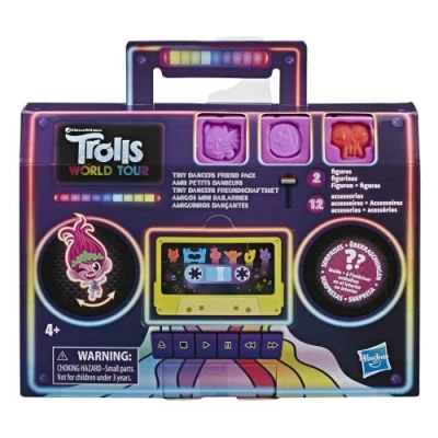 Image de Figurines Les Trolls 2 Tournée Mondiale de DreamWorks Amis Petits Danseurs Modèle aléatoire