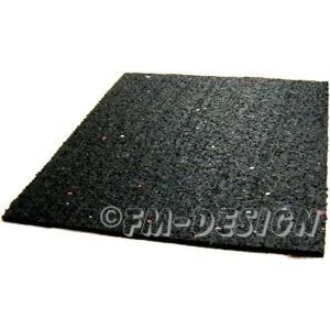 Afbeelding van Frielitz 003000310 Anti slip mat 1200 800 Zwart Rubber