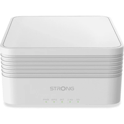 Afbeelding van STRONG Atria Wi Fi Mesh AX3000 Add On versterker voor oppervlaktedekking en snelheid, wifi 6, dual band, access point router, uitbreiding