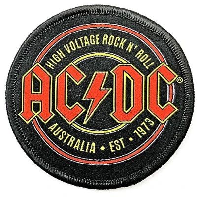 Afbeelding van AC/DC Est. 1973 Patch Zwart