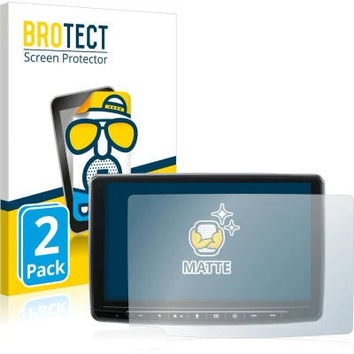Afbeelding van BROTECT Screenprotector voor Alpine INE F904DC Folie Beschermfolie matte (2 Stuks)